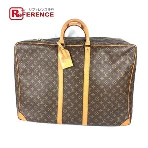 Louis Vuitton Sirius Monogram Canvas Handbag Travel Bag Boston Brown